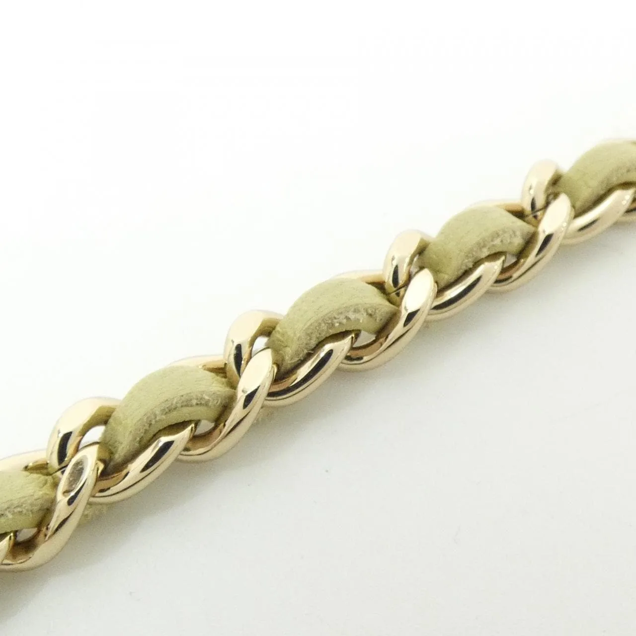 CHANEL Vanity AS2431 Handbag Lambskin Green Lambskin Rank A - Thumbnail 5