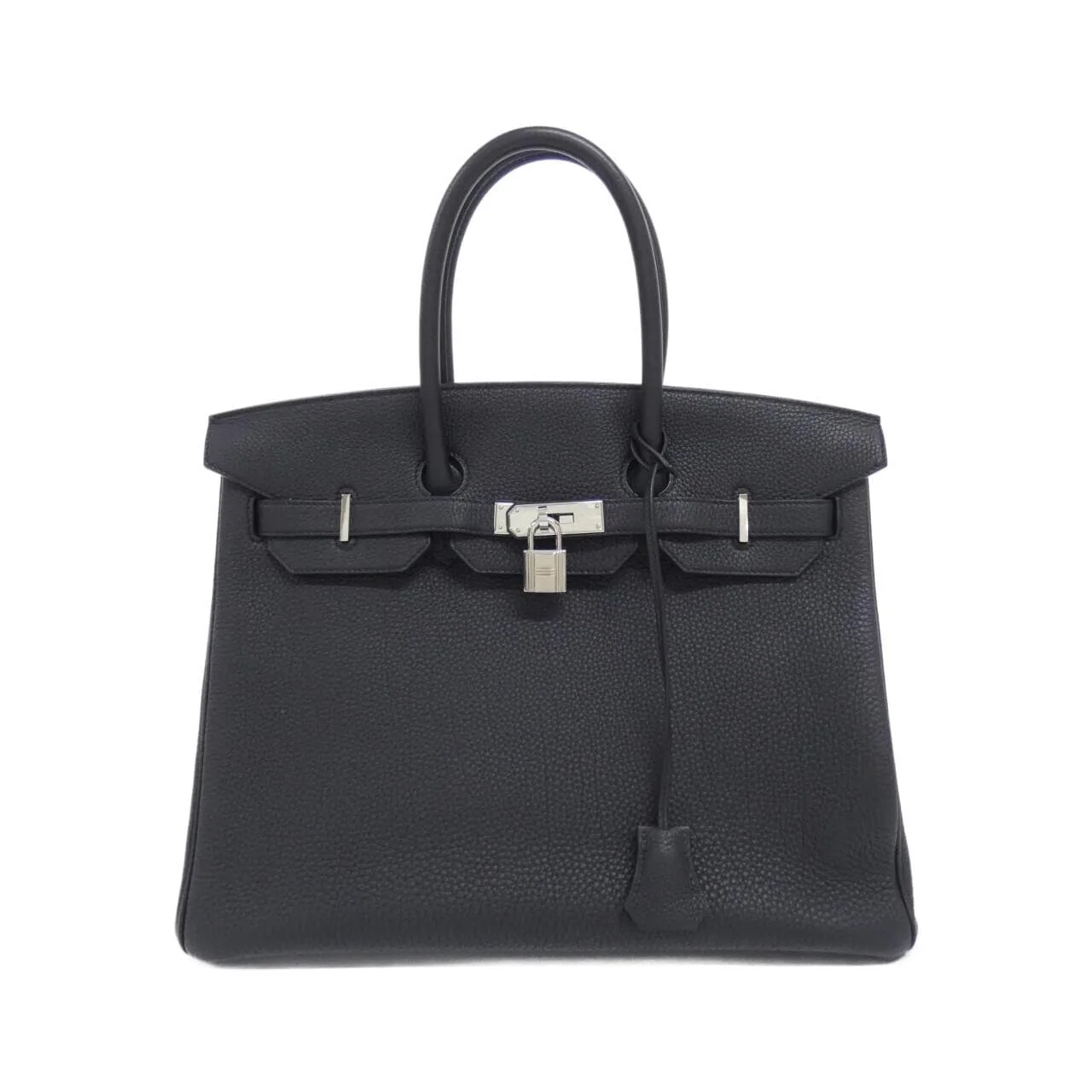 HERMES Birkin 027767CK Handbag Togo Black