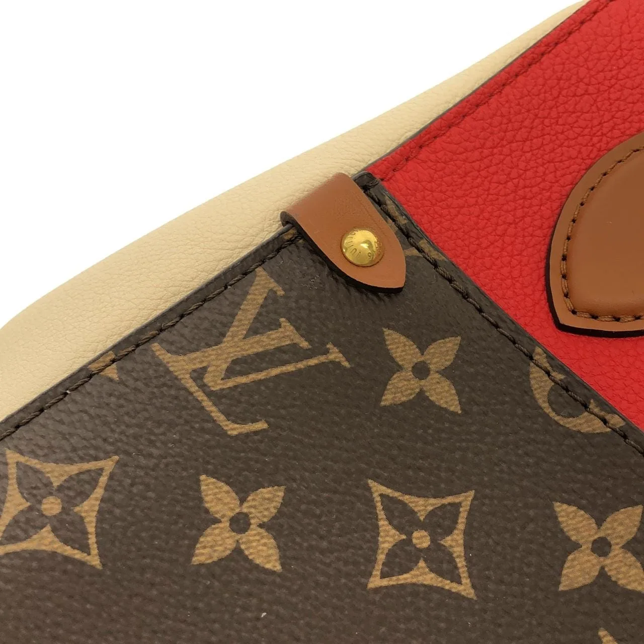 LOUIS VUITTON M45389 Tote Monogram 黑色 Monogram 中古品A - 縮圖 4