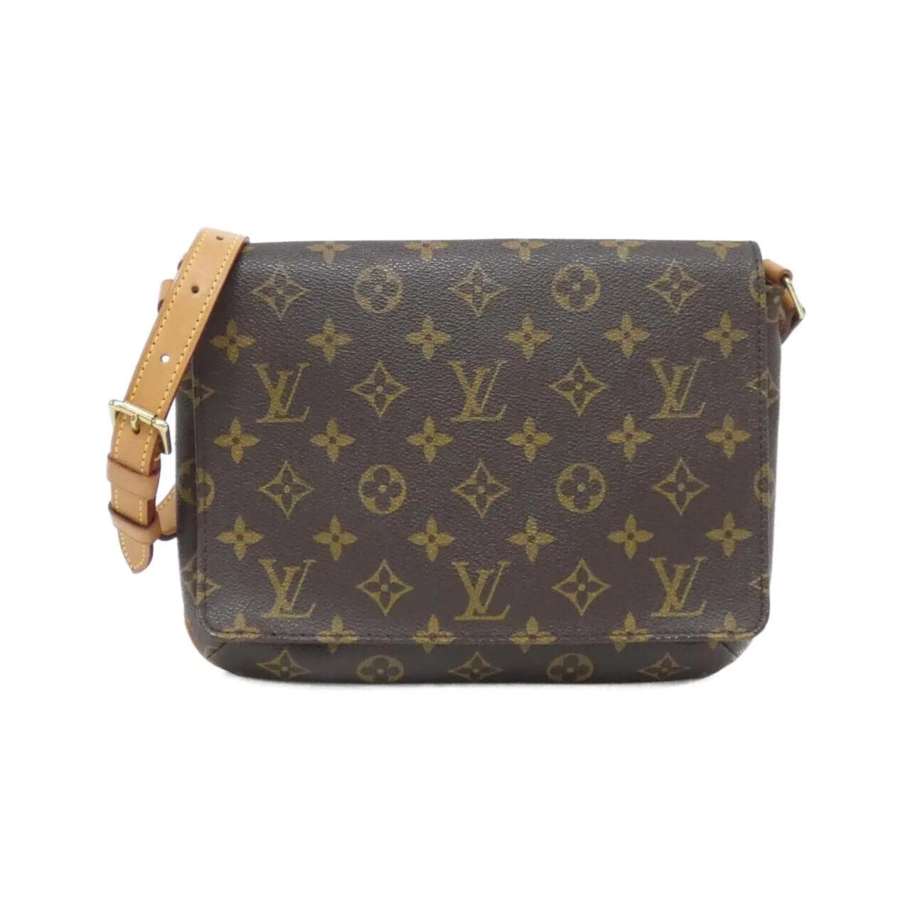 LOUIS VUITTON Musette M51257 Shoulder Monogram Black