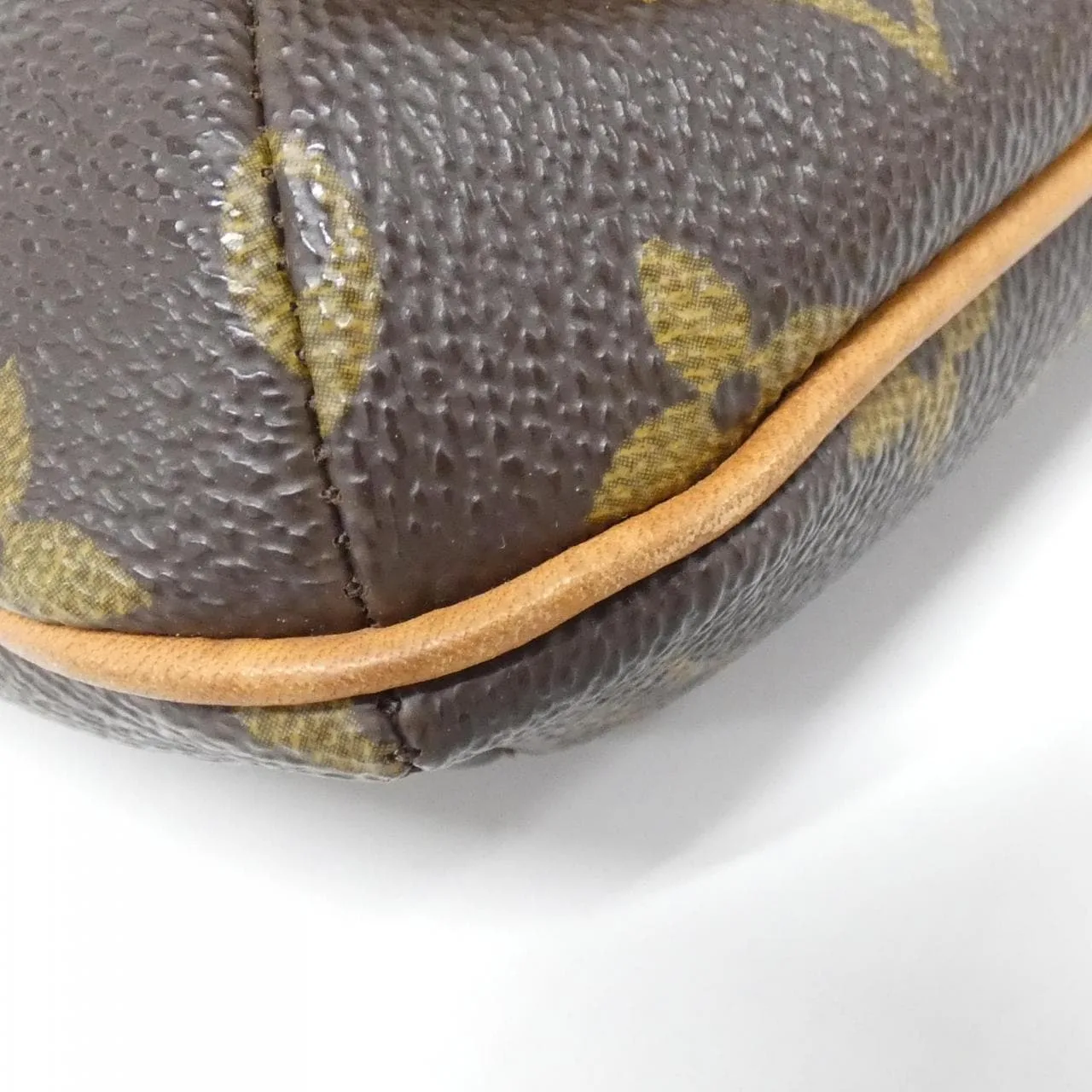 LOUIS VUITTON Musette M51257 Shoulder Monogram 黑色 Monogram 中古品A - 縮圖 3