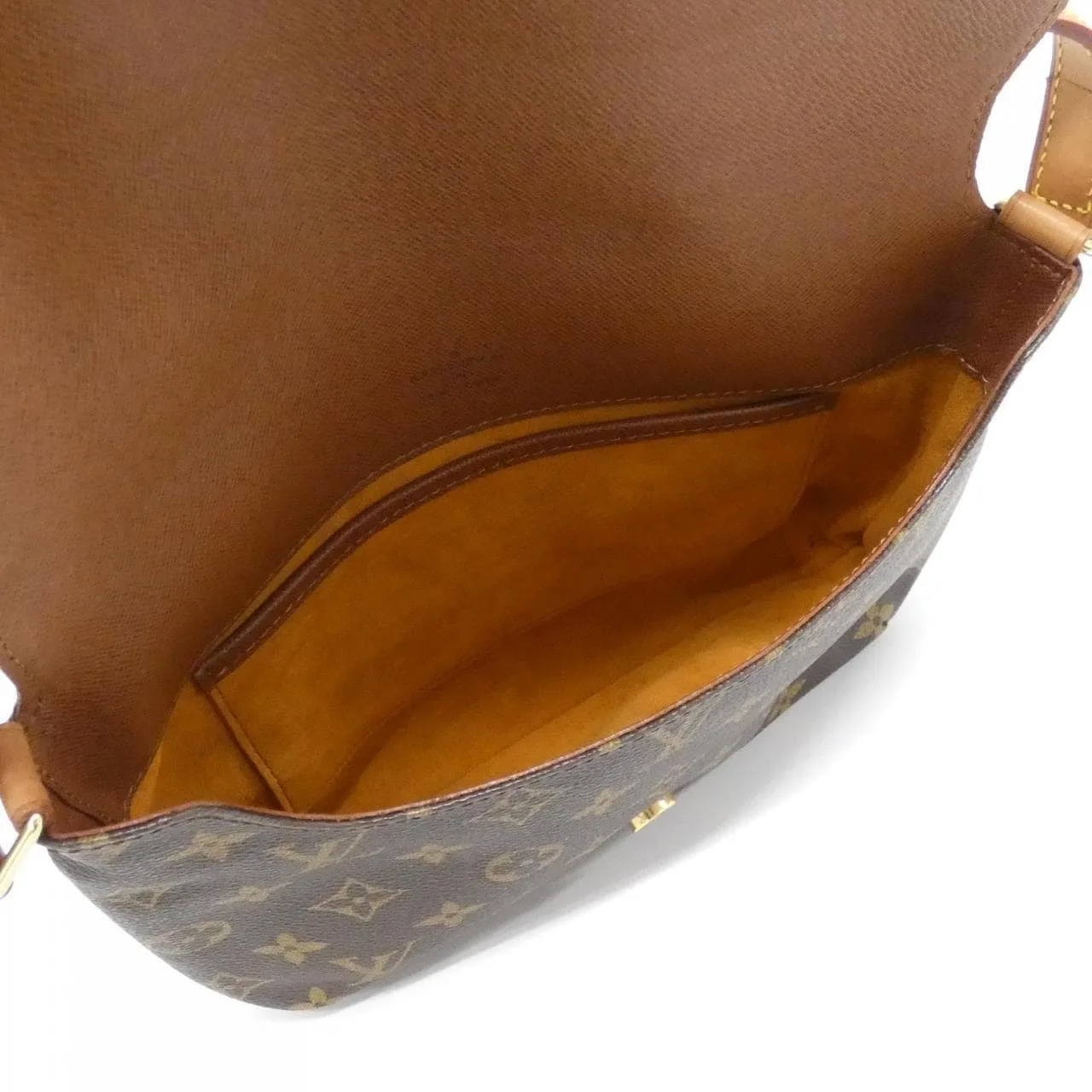 LOUIS VUITTON Musette M51257 Shoulder Monogram 黑色 Monogram 中古品A - 縮圖 5