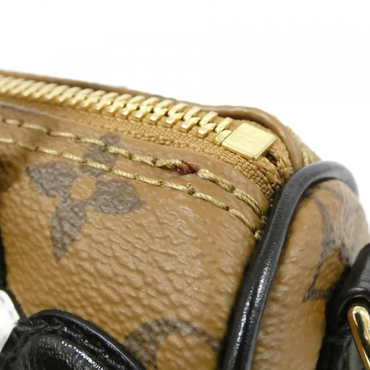 LOUIS VUITTON Speedy M83688 Handbag Monogram 黑色 Monogram 中古品A - 縮圖 5