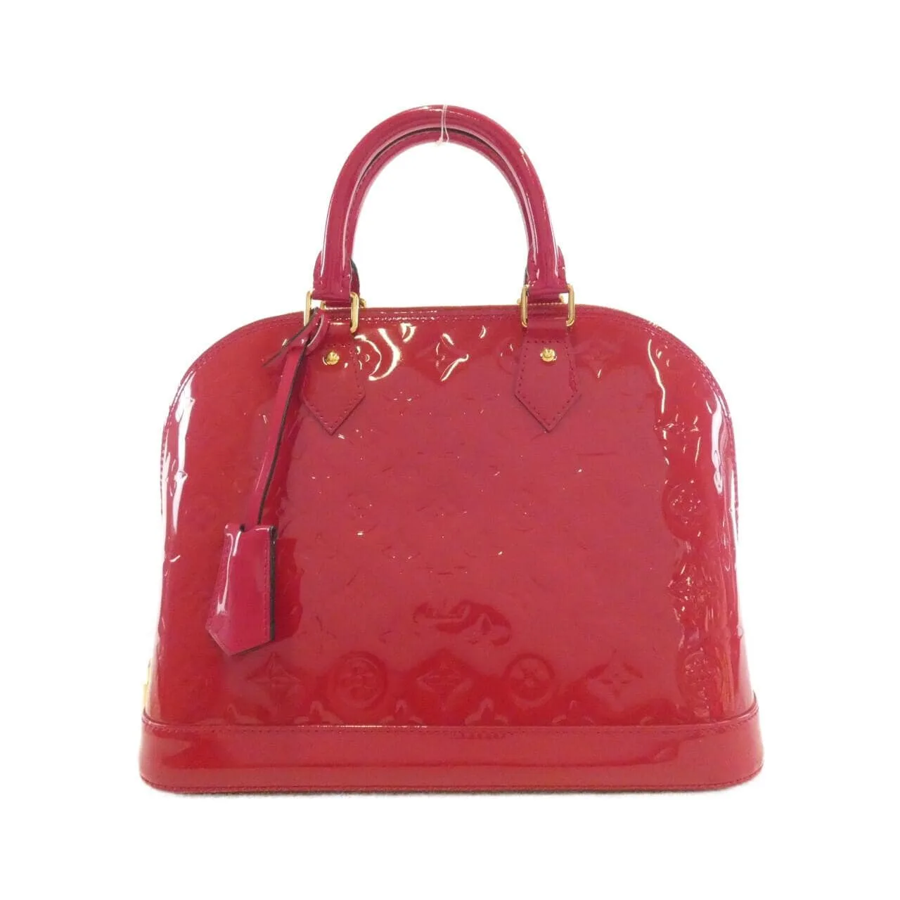 LOUIS VUITTON Alma M91770 手提包 Vernis 漆皮 Black