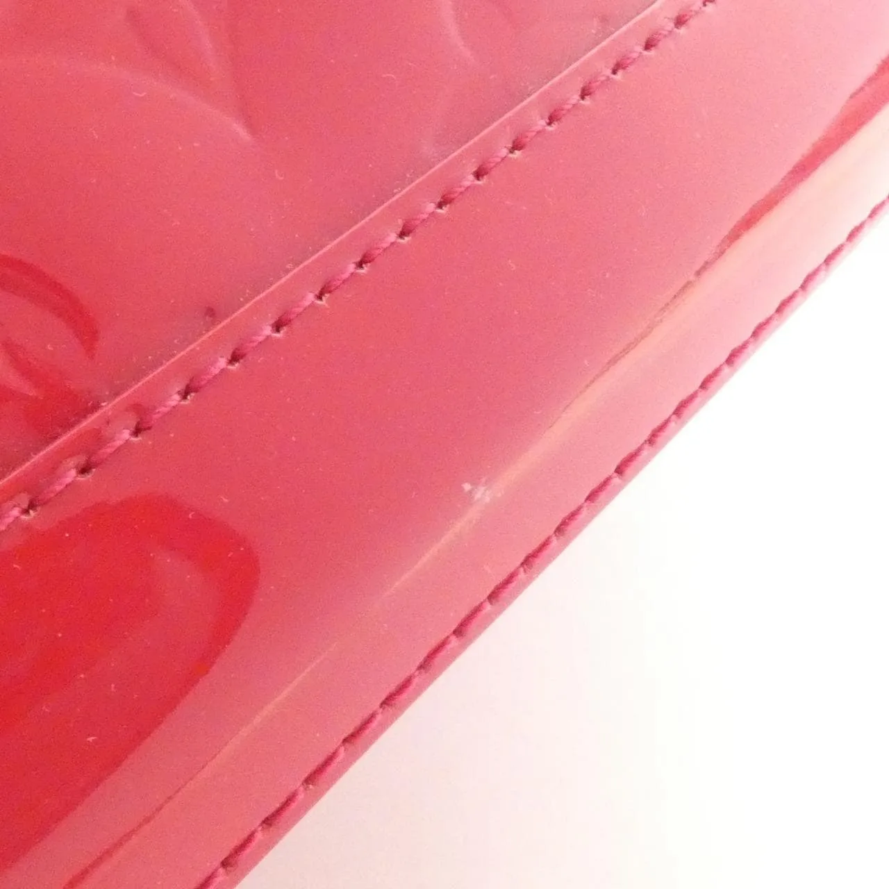 LOUIS VUITTON Alma M91770 手提包 Vernis 漆皮 黑色 Vernis 中古品A - 縮圖 3