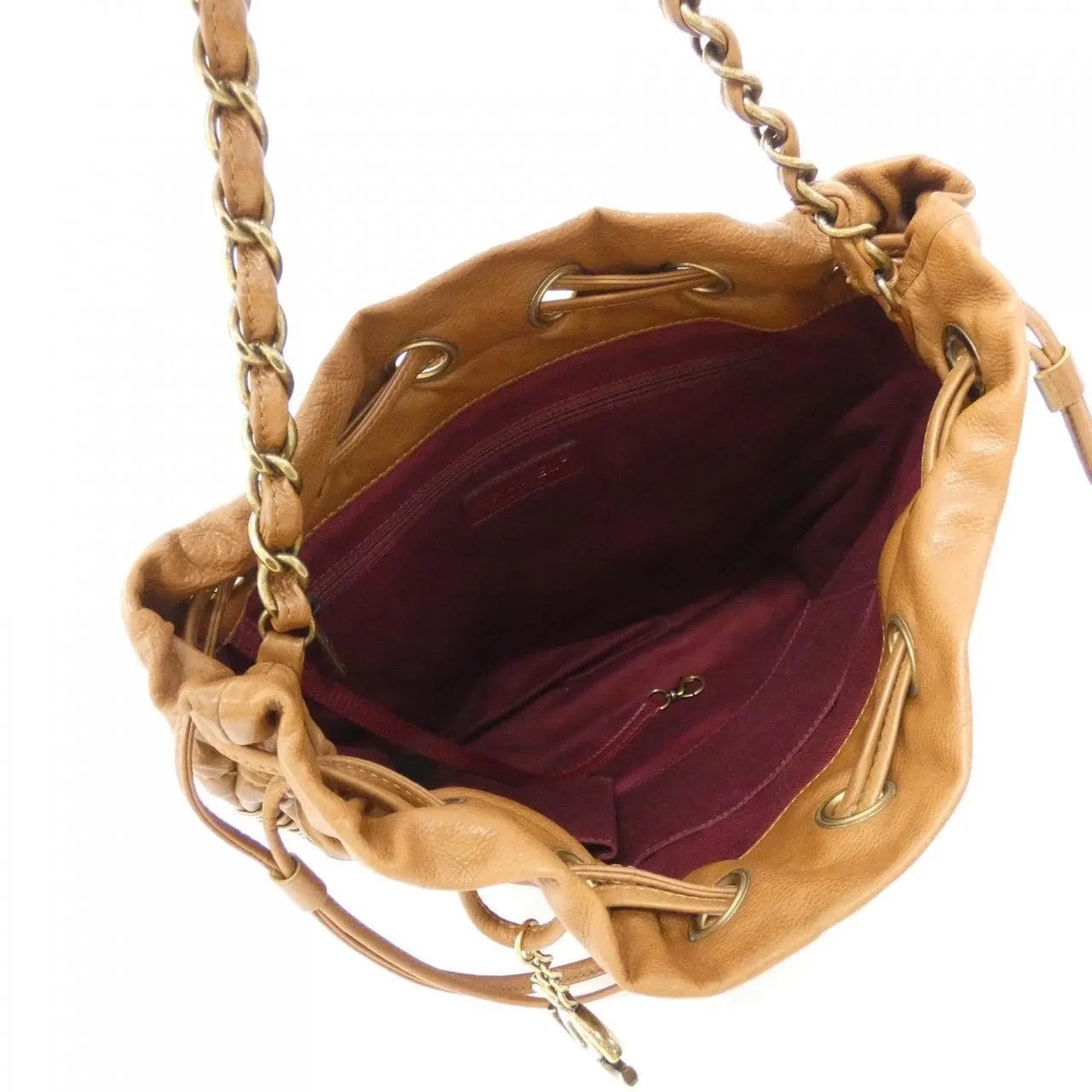 CHANEL Shoulder Brown Rank A - Thumbnail 9