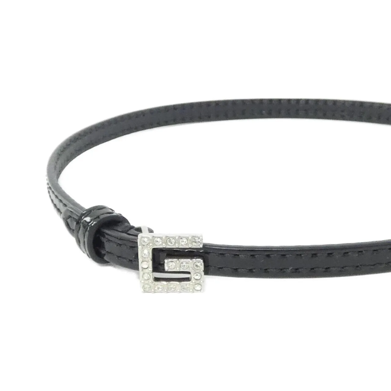 GUCCI 621283 J1784 accessories 漆皮 黑色 漆皮 中古品A - 圖片 1