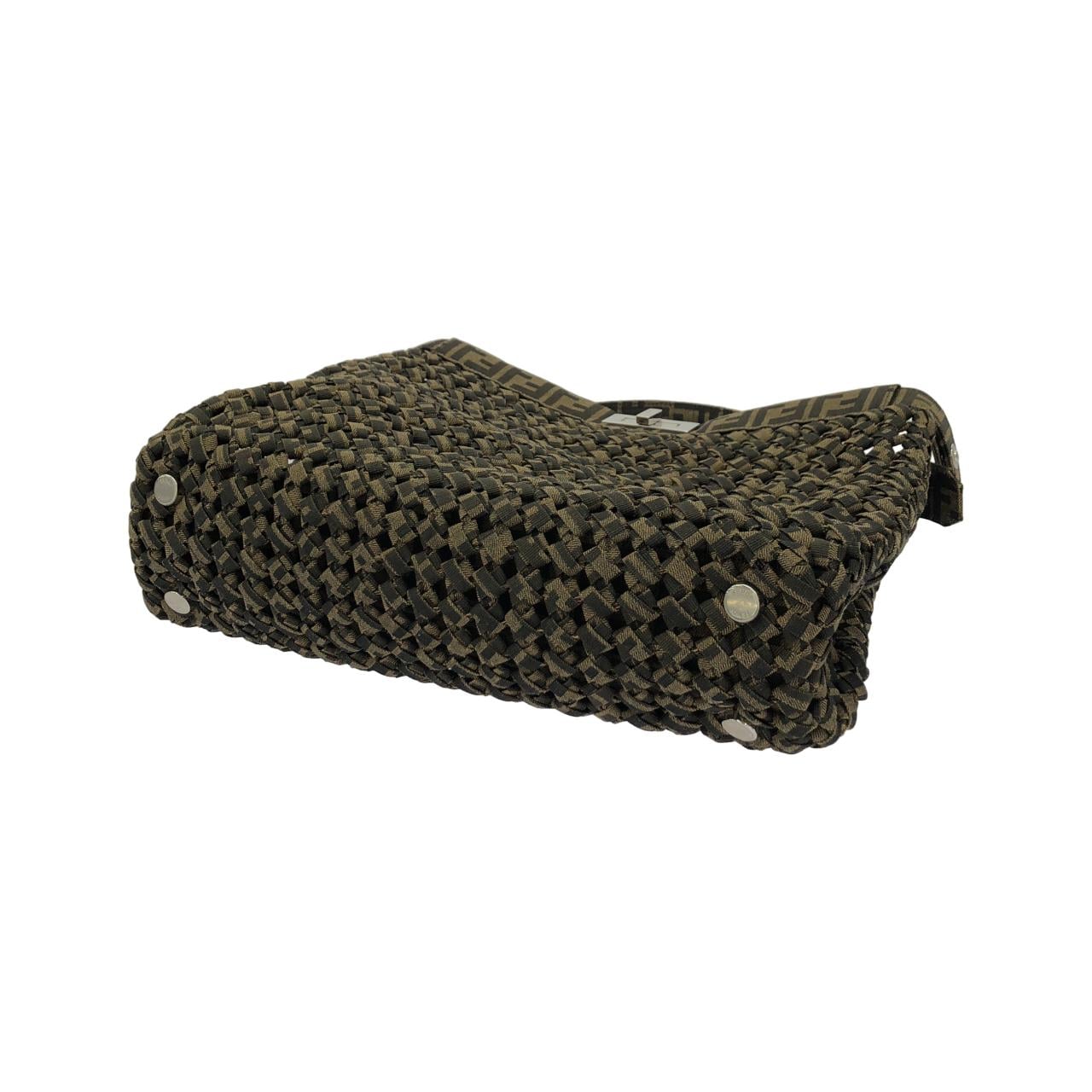 FENDI Baguette 7VA529 ABMS 手提包 棉 3