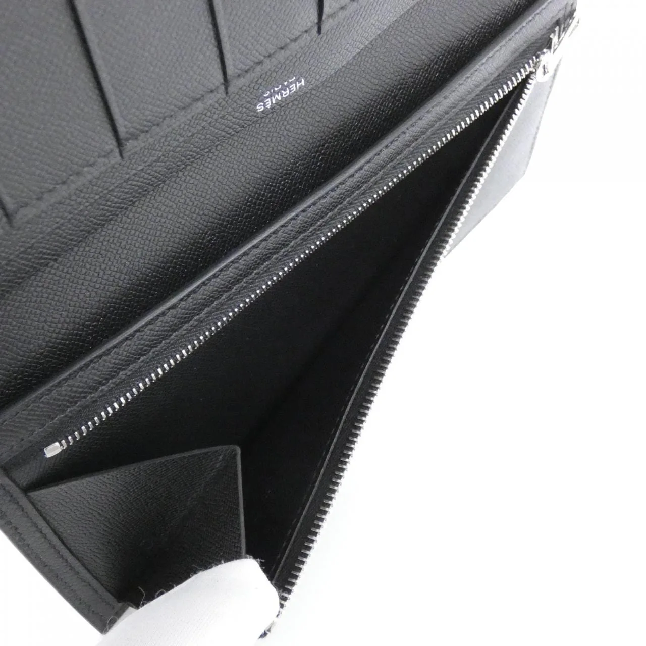 HERMES 085915CH Wallet Black Rank A - Thumbnail 5