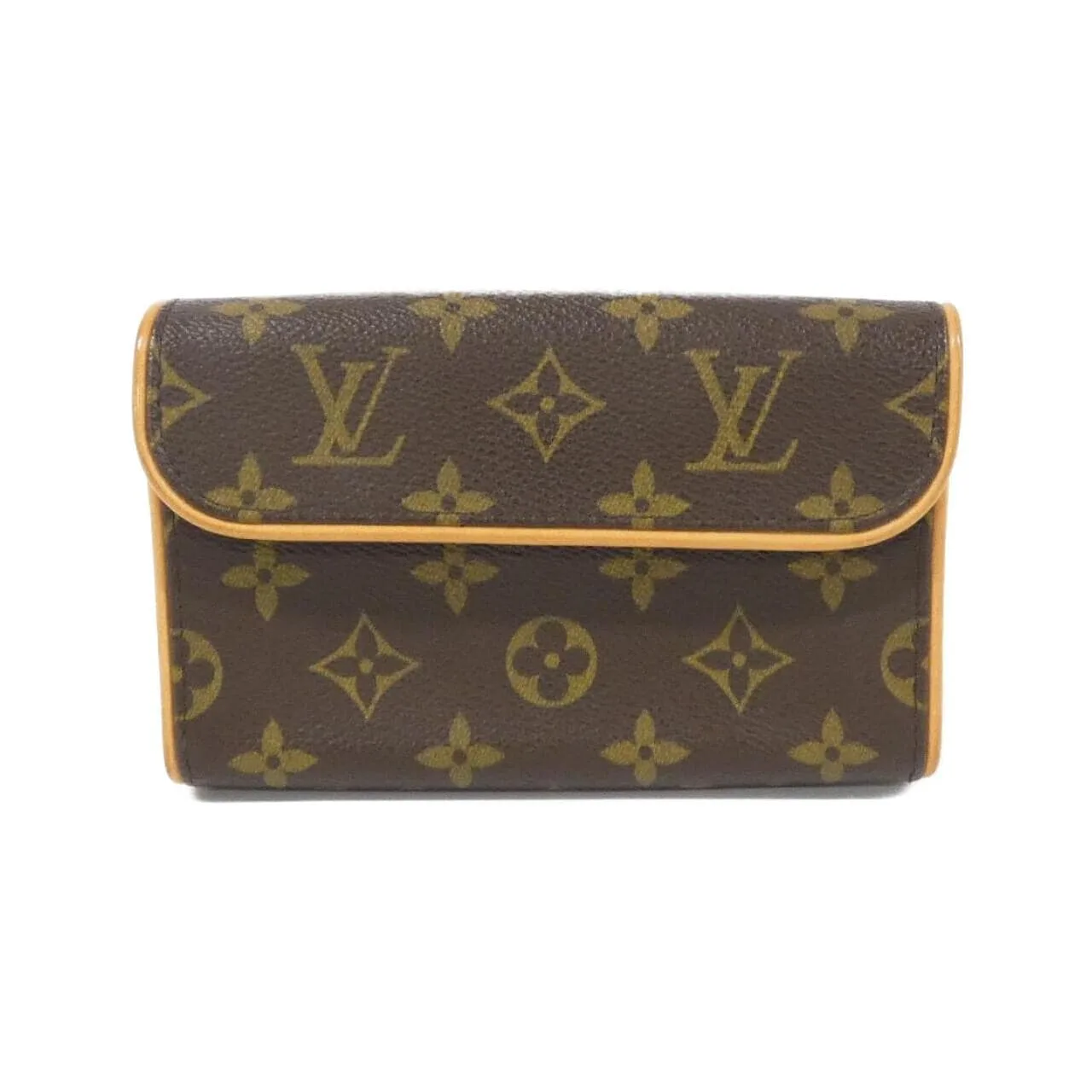 LOUIS VUITTON Pochette M51855+M67303 Belt Monogram Black
