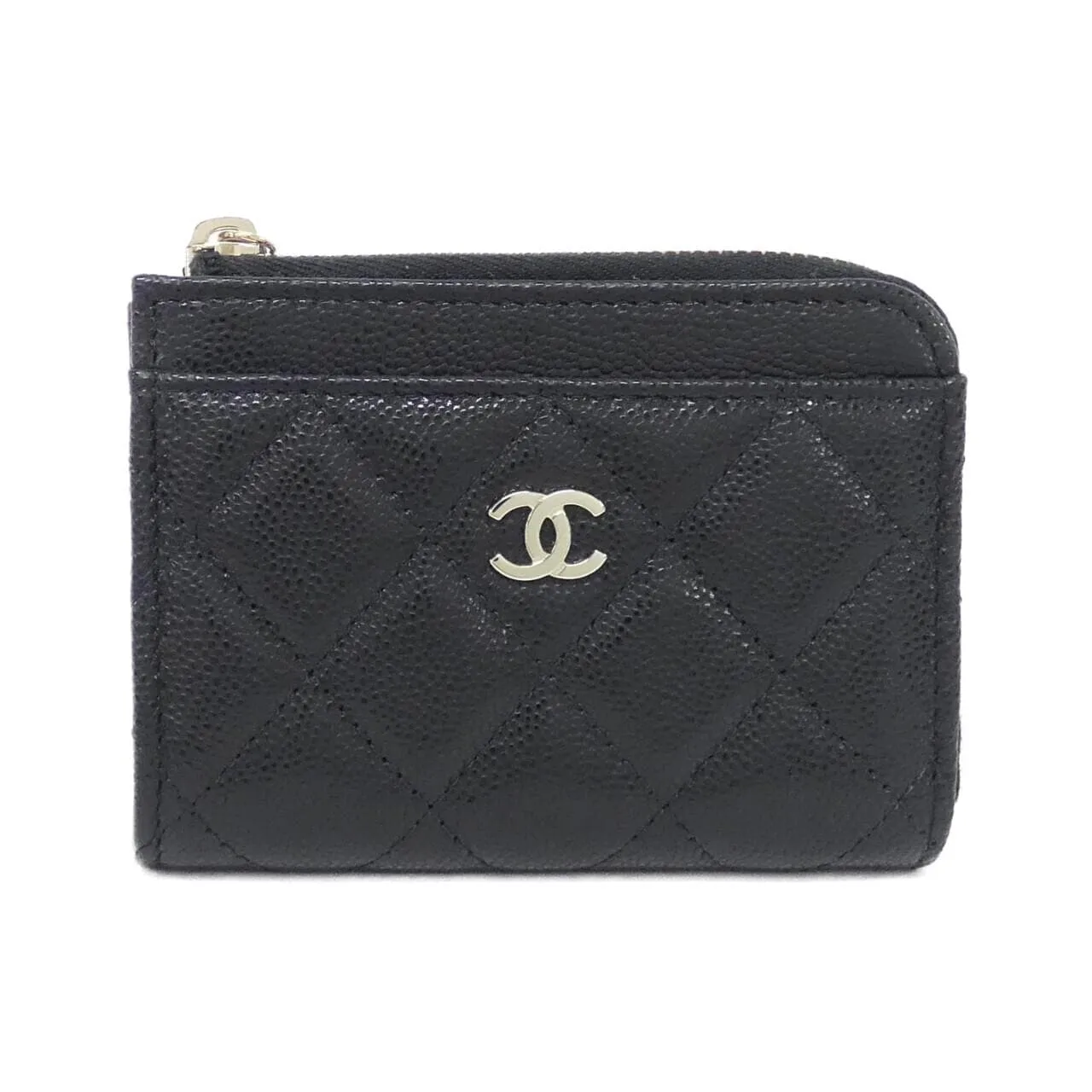 CHANEL Timeless Classic AP4893 Card Case Grained Calfskin