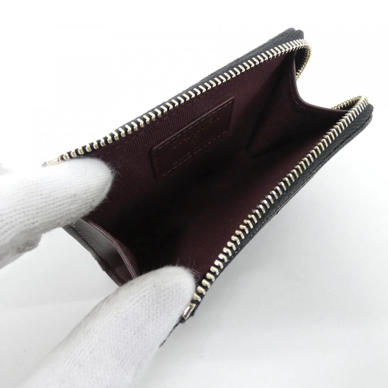 CHANEL Timeless Classic AP4893 Card Case Grained Calfskin Black Grained Calfskin Unused - Thumbnail 5