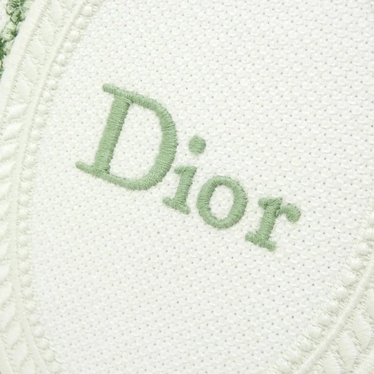 DIOR Book Tote M1404PEHR 托特包 棉 黑色 Cotton 中古品A - 縮圖 4