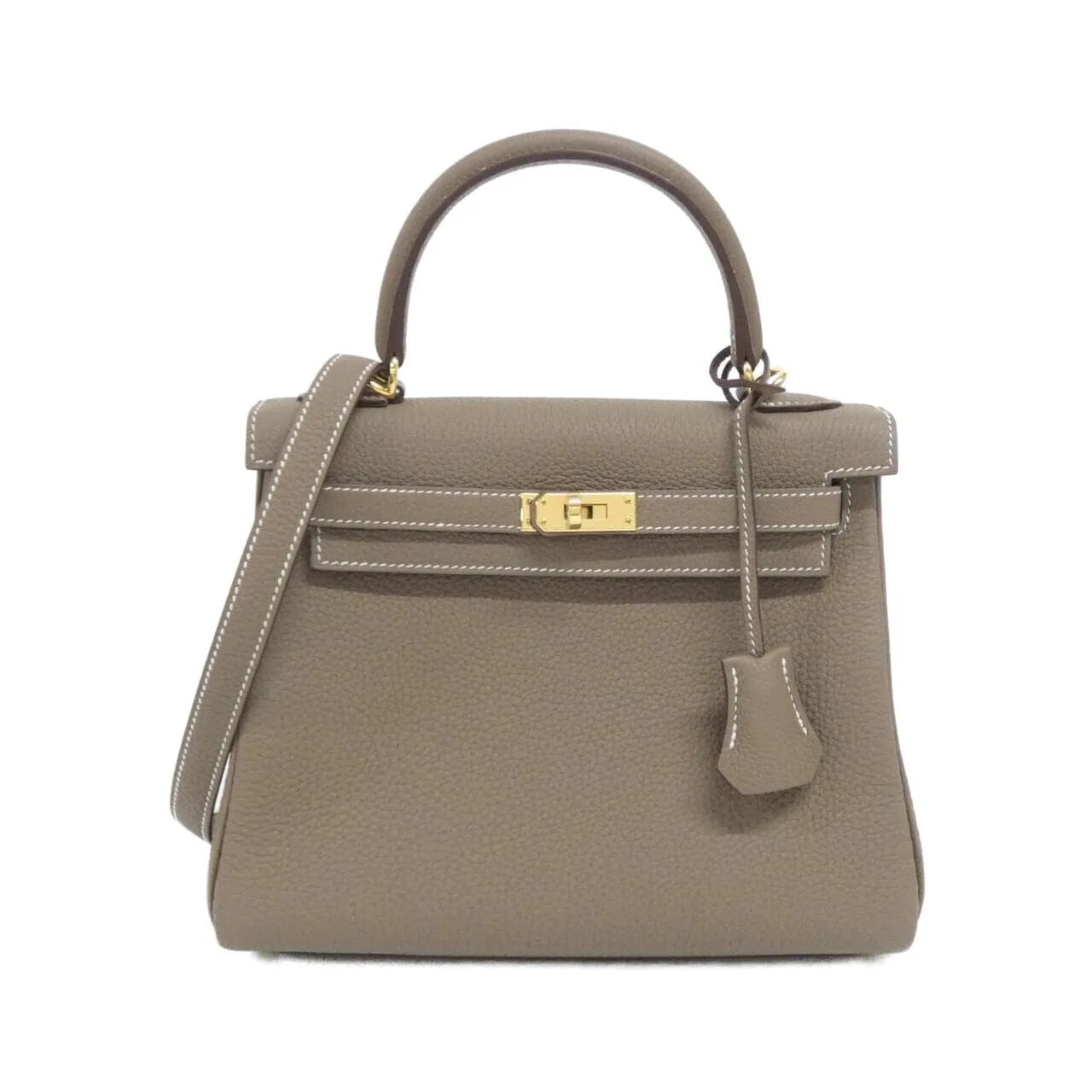 HERMES Kelly 044624CC Handbag Togo