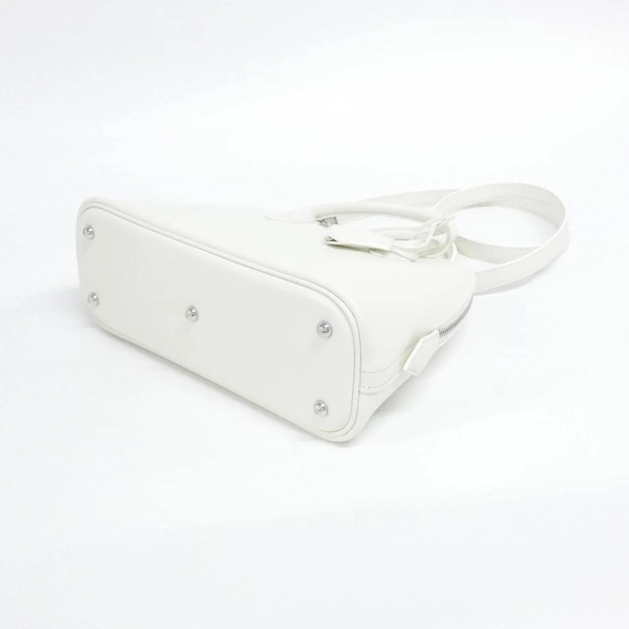 HERMES Bolide 082901CK Handbag White Rank A - Thumbnail 2