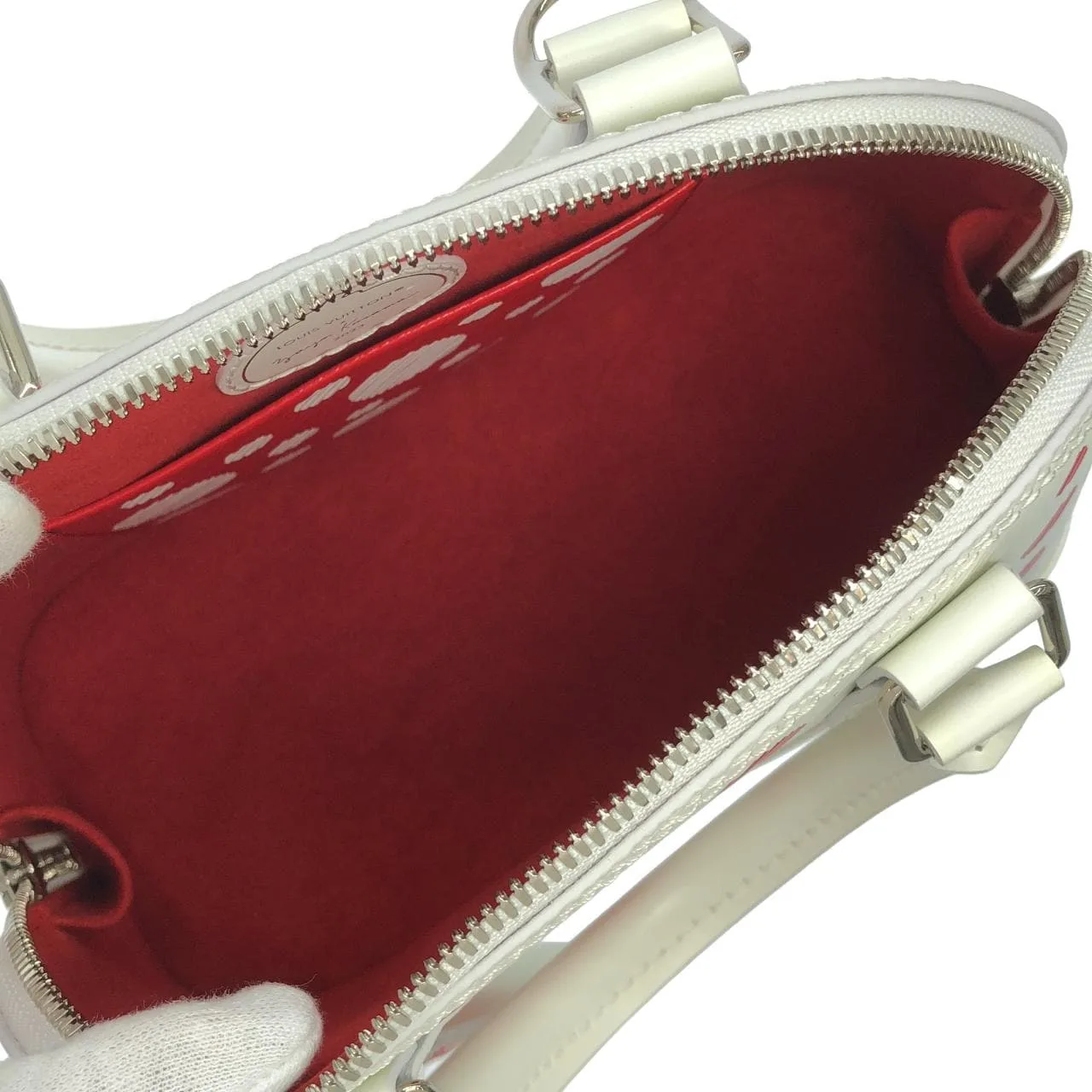 LOUIS VUITTON Alma M21712 手提包 Epi Rouge Epi 中古品A - 縮圖 8