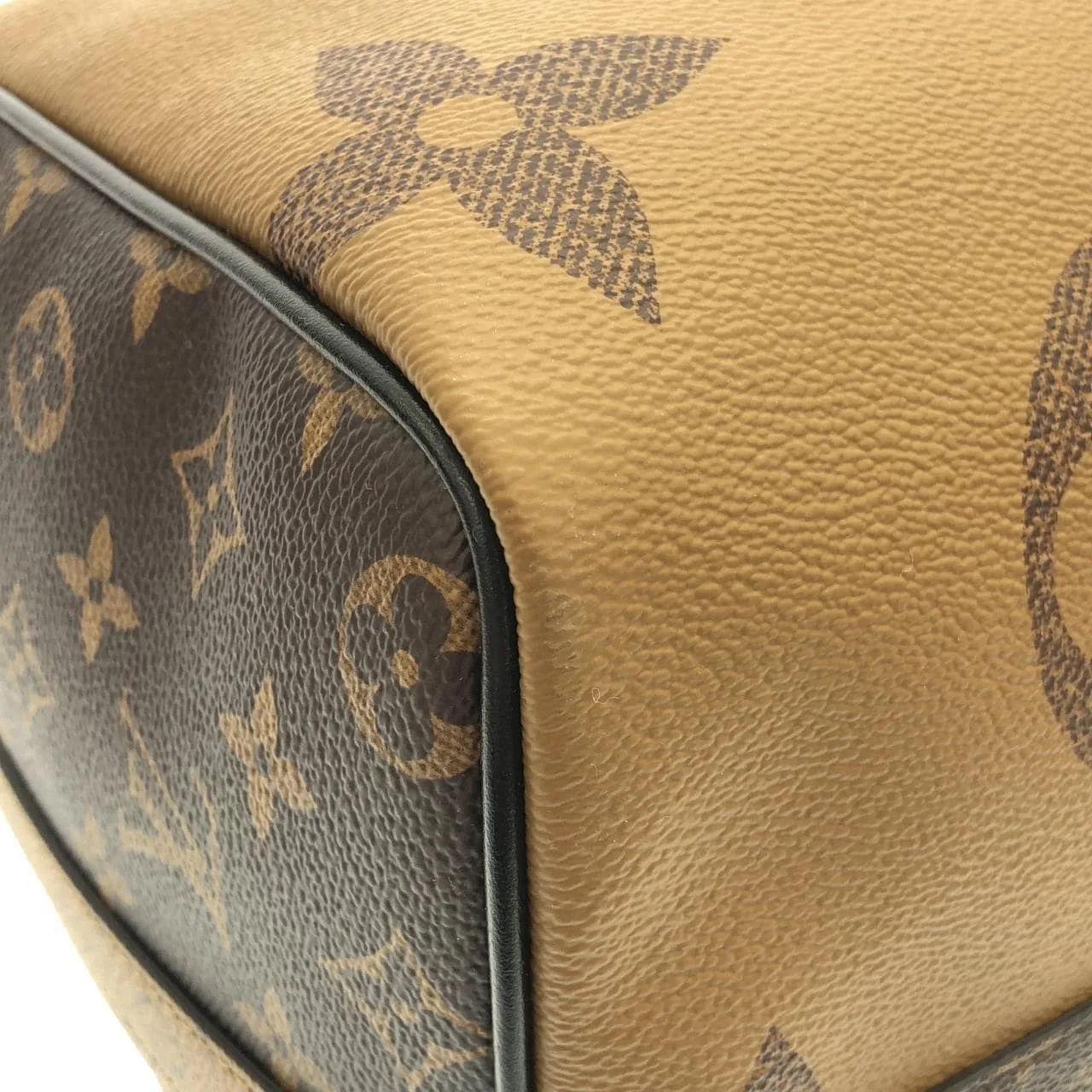 LOUIS VUITTON Keepall M47211 波士頓包 Monogram 黑色 Monogram 中古品A - 縮圖 3