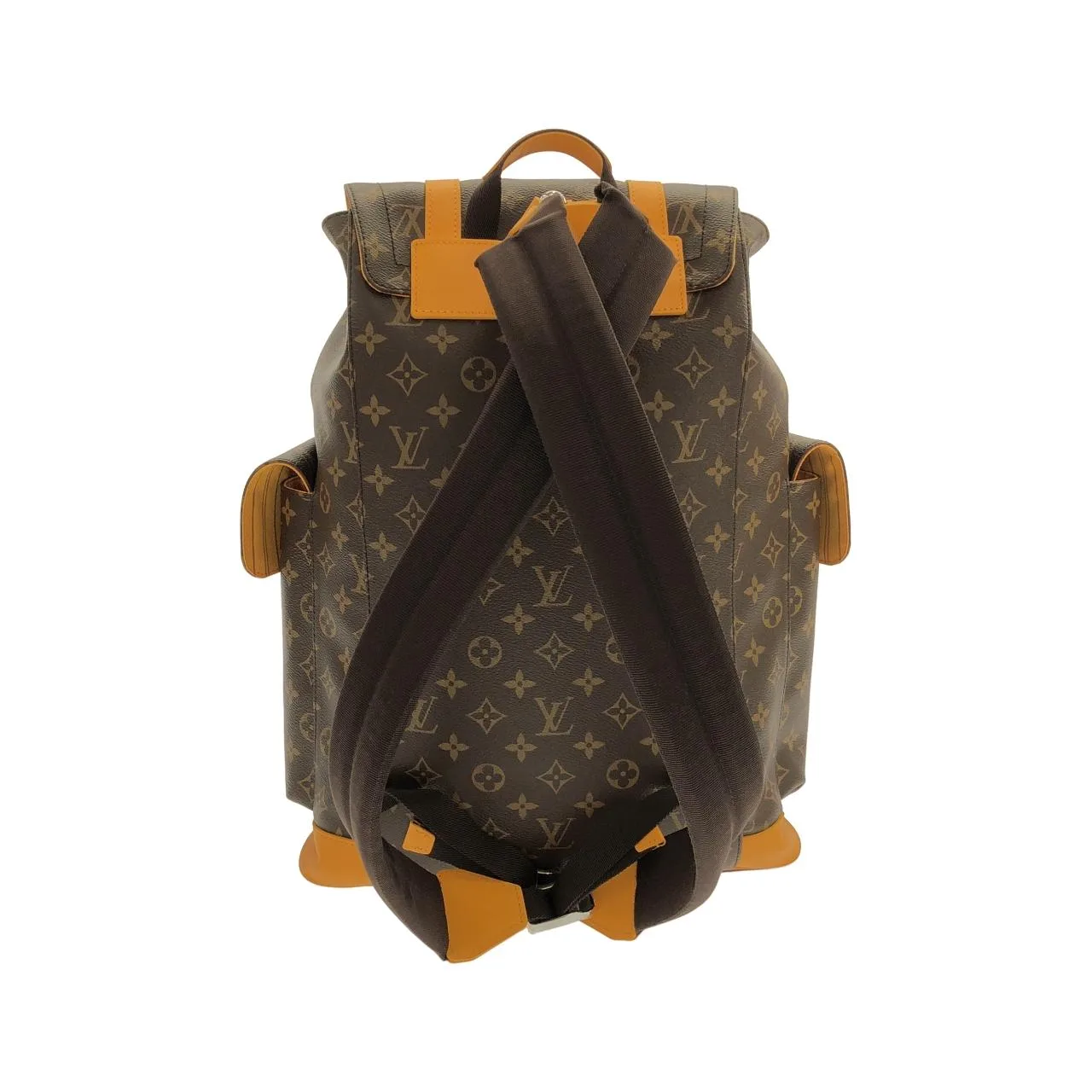 LOUIS VUITTON Christopher M13202 背包 Monogram 黃色 Monogram 中古品A - 縮圖 2