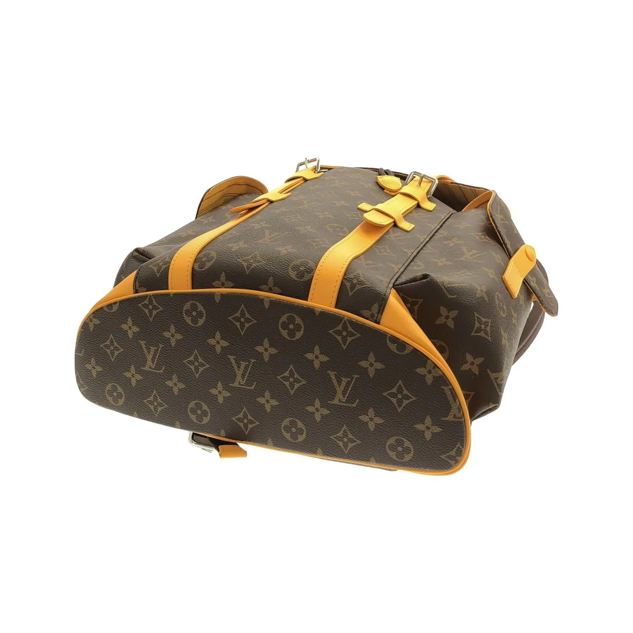 LOUIS VUITTON Christopher M13202 背包 Monogram 黃色 Monogram 中古品A - 縮圖 3