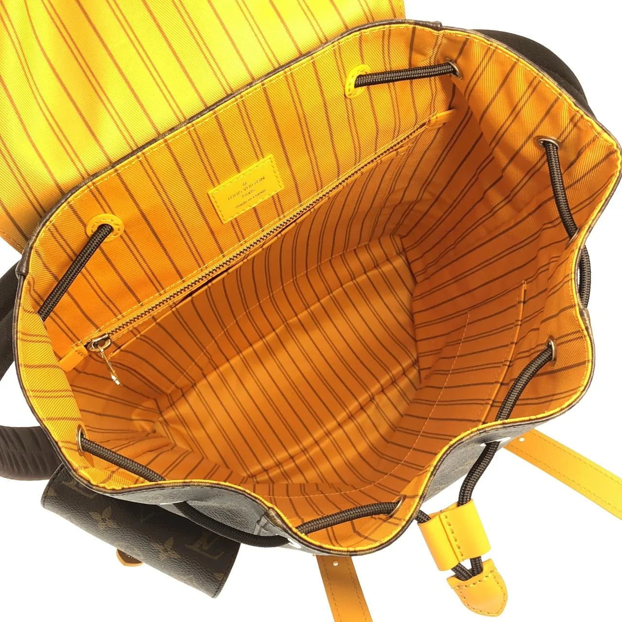 LOUIS VUITTON Christopher M13202 背包 Monogram 黃色 Monogram 中古品A - 縮圖 9