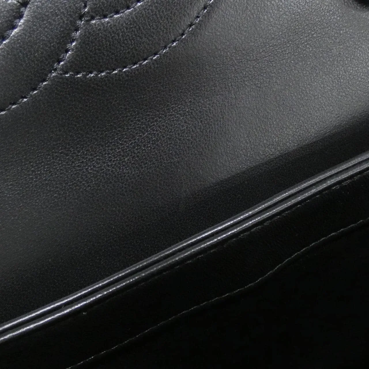 CHANEL 92236 Handbag Lambskin Black Lambskin Rank A - Thumbnail 9