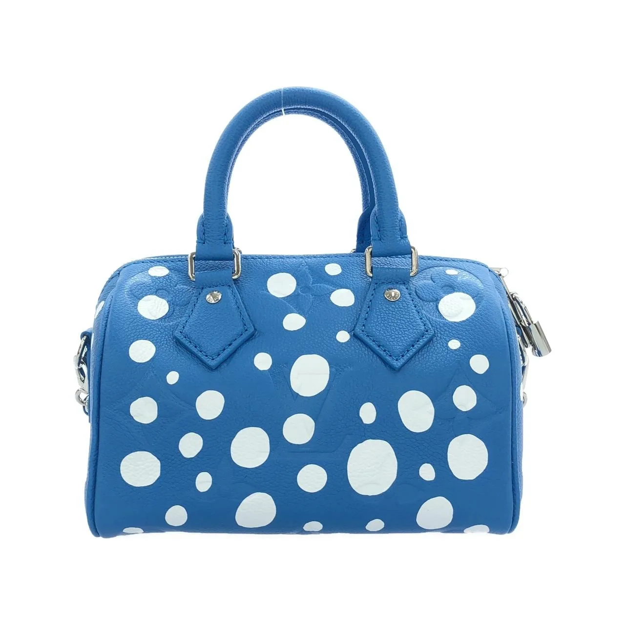 LOUIS VUITTON Speedy M46425 肩背包 Monogram 藍色 Monogram 中古品A - 縮圖 2