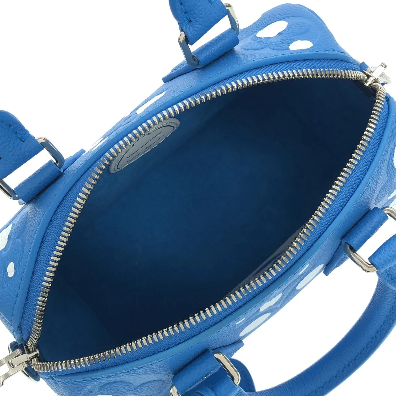 LOUIS VUITTON Speedy M46425 肩背包 Monogram 藍色 Monogram 中古品A - 縮圖 7