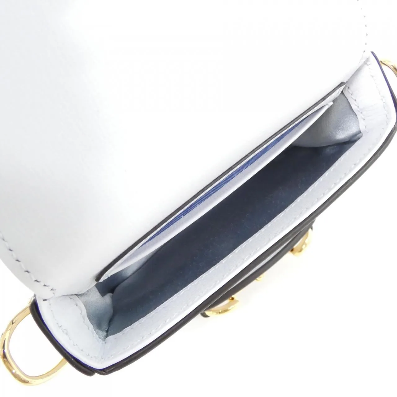 GUCCI 760253 AAA7G 肩背包 皮革 黑色 皮革 中古品A - 縮圖 6