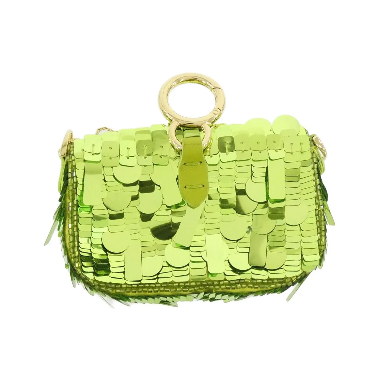 FENDI Baguette 7AS045 A9X2 銀包 黑色 中古品A - 縮圖 2