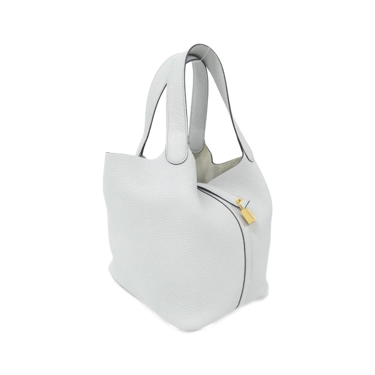 HERMES Picotin 060991CC Handbag Clemence