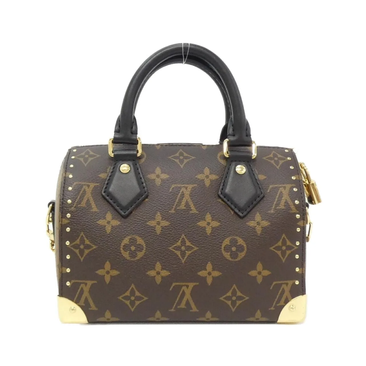LOUIS VUITTON Speedy M13146 Boston Monogram 黑色 Monogram 中古品A - 縮圖 2