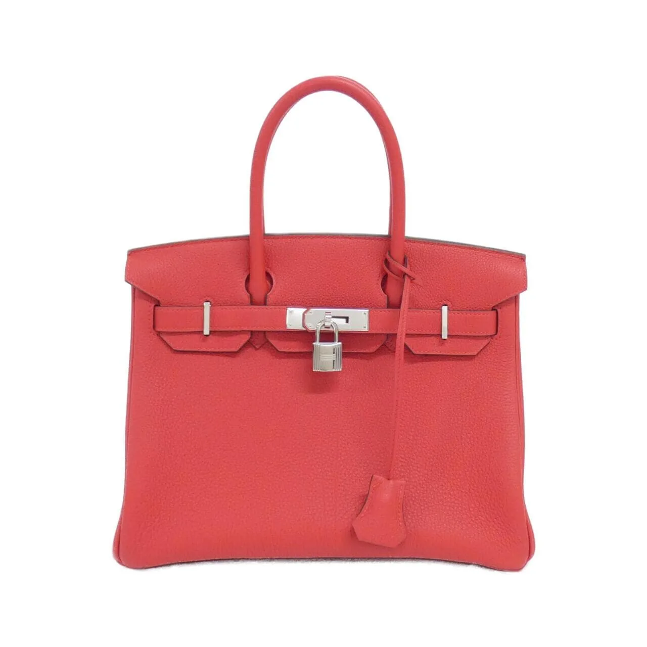 HERMES Birkin 030520CK Handbag Togo Rouge