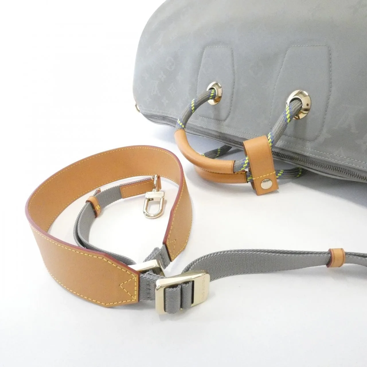 LOUIS VUITTON Keepall M43886 波士頓包 Monogram 黑色 Monogram 中古品A - 縮圖 4