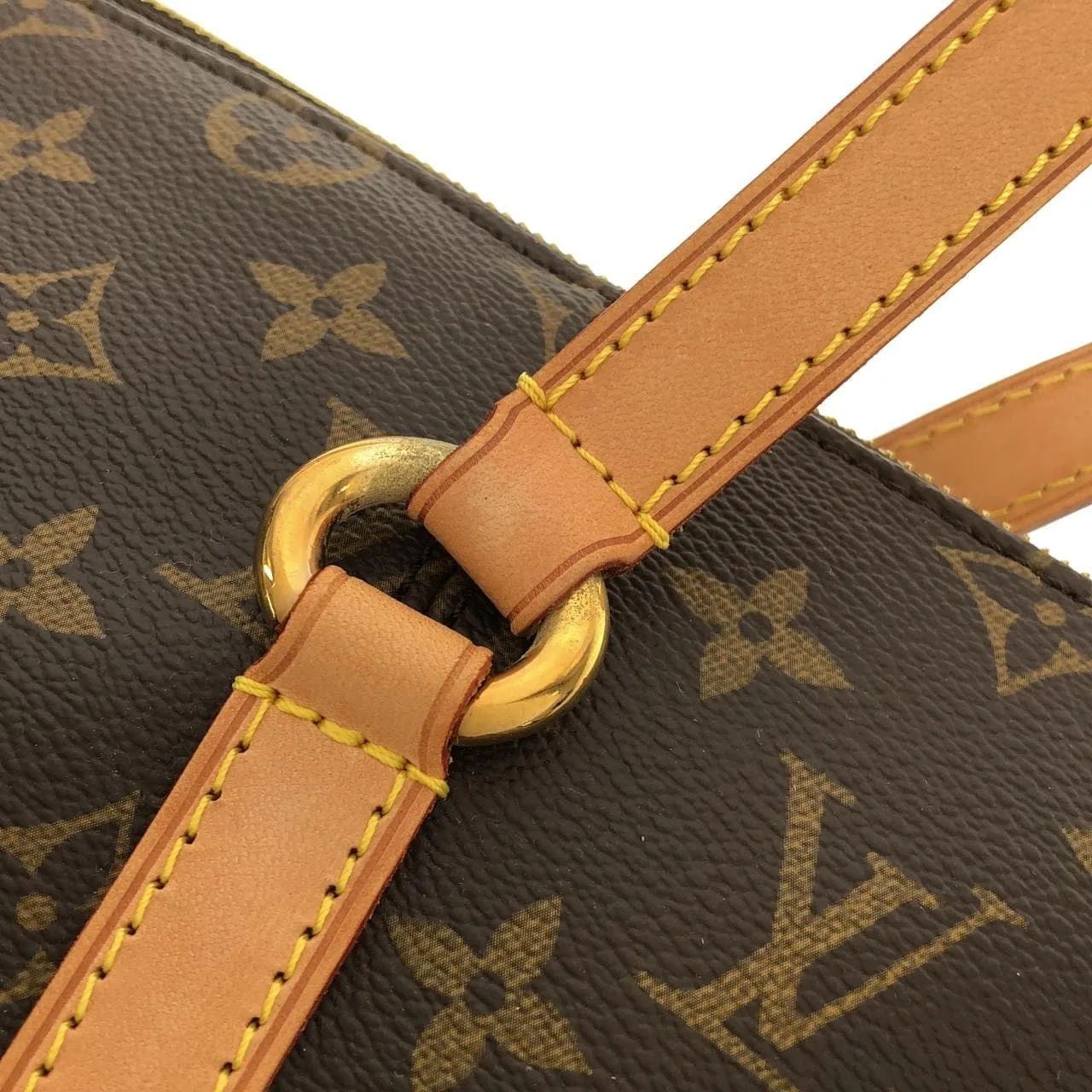 LOUIS VUITTON Totally M56689 手提包 Monogram 黑色 Monogram 中古品A - 縮圖 5