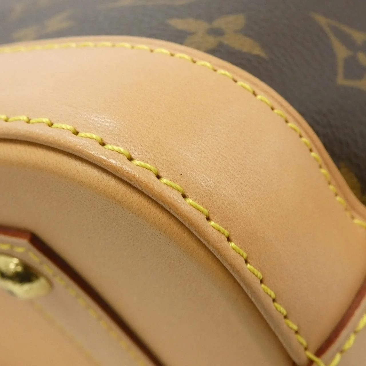 LOUIS VUITTON Alma M53152 Handbag Monogram 黑色 Monogram 中古品A - 縮圖 2