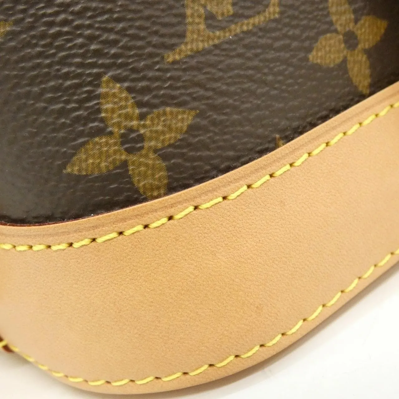 LOUIS VUITTON Alma M53152 Handbag Monogram 黑色 Monogram 中古品A - 縮圖 6