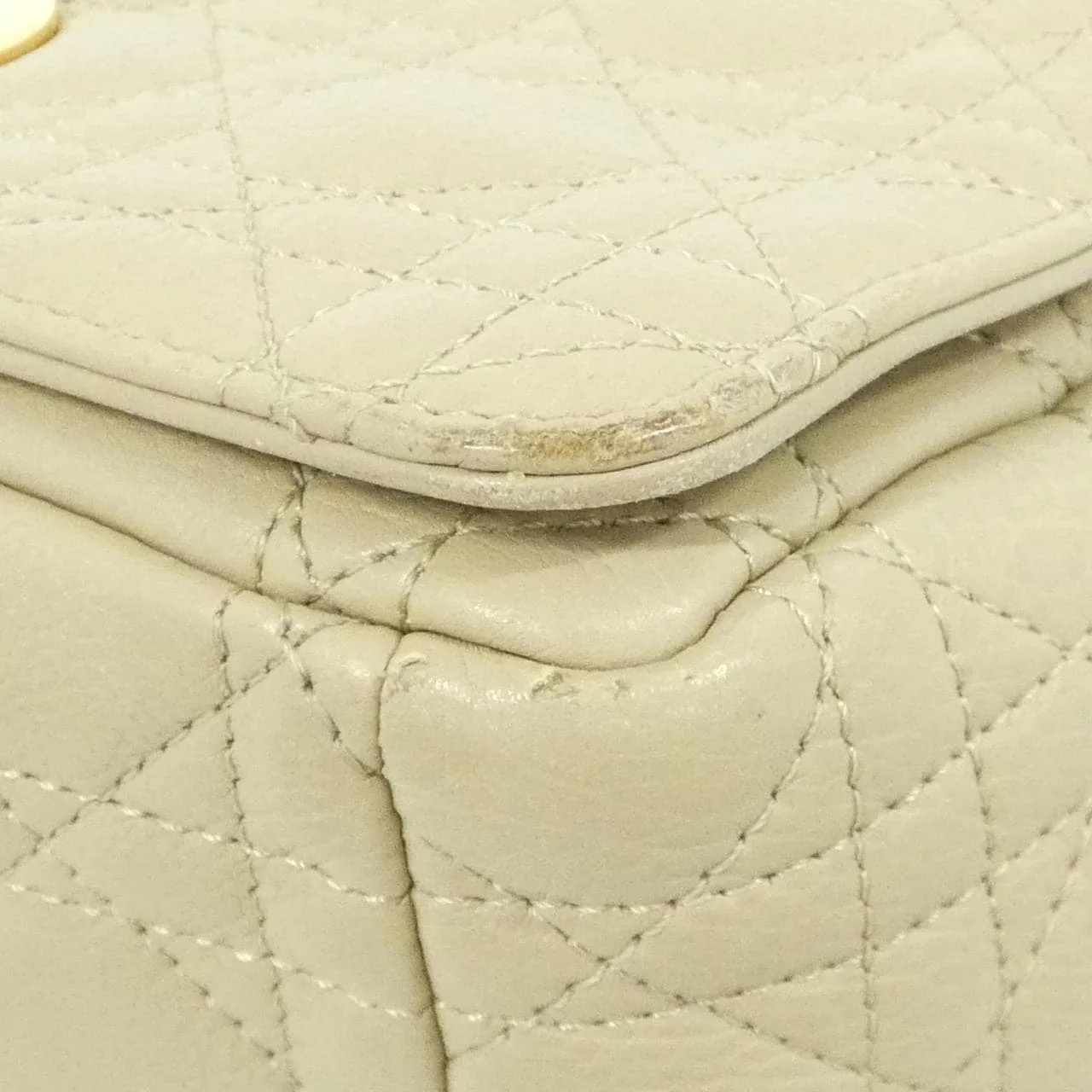 DIOR Caro M9242UWHC 肩背包 黑色 中古品B - 縮圖 3