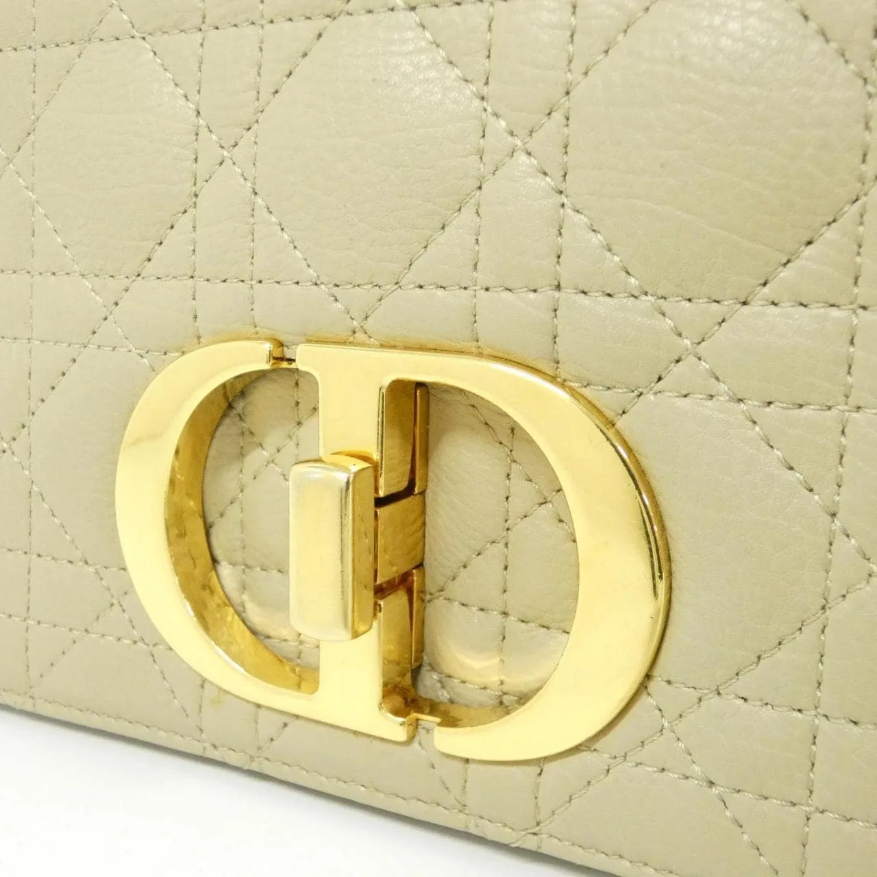 DIOR Caro M9242UWHC 肩背包 黑色 中古品B - 縮圖 4