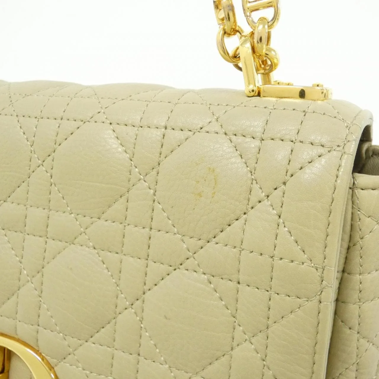 DIOR Caro M9242UWHC 肩背包 黑色 中古品B - 縮圖 5