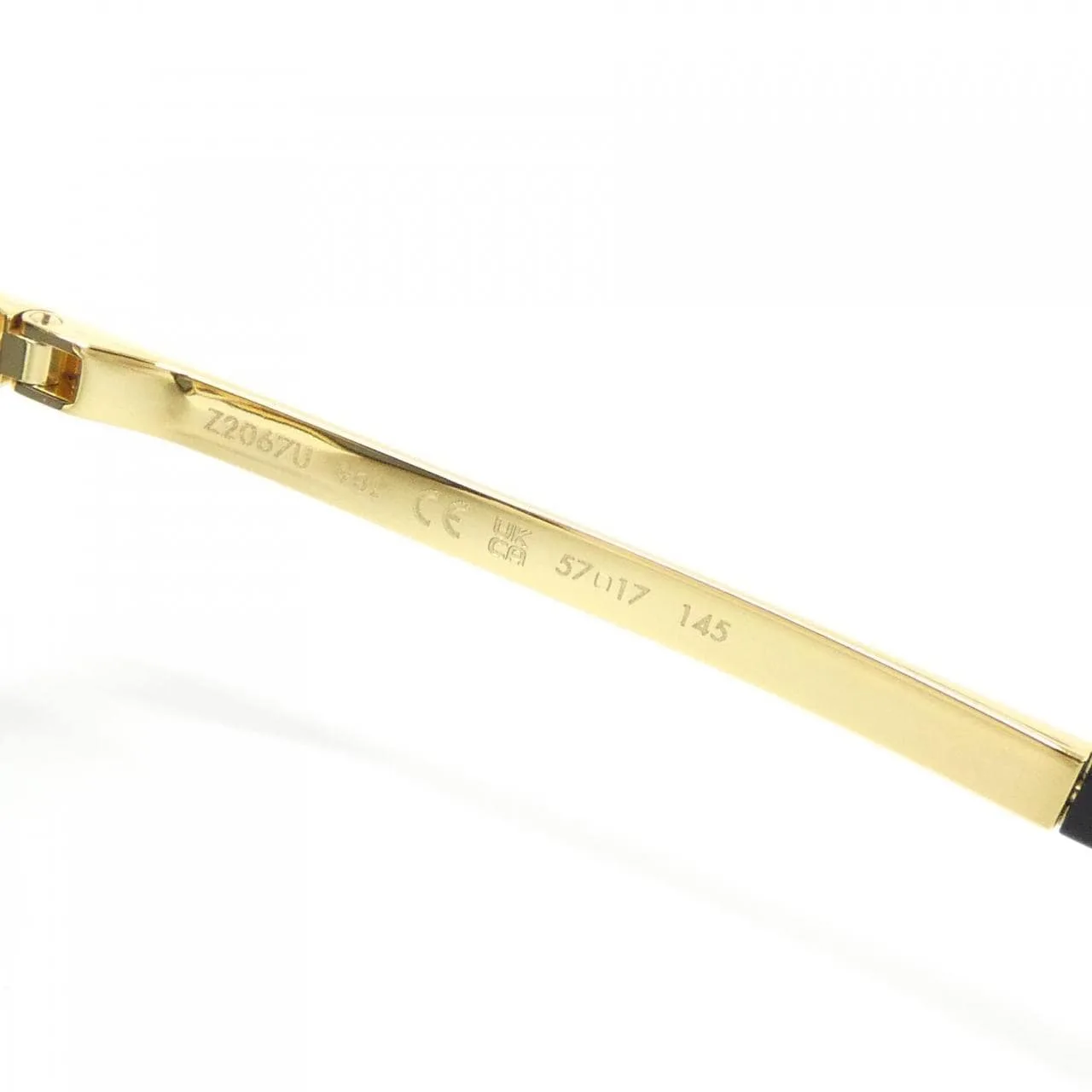 LOUIS VUITTON Z2067U Sunglasses 黑色 中古品A - 縮圖 5