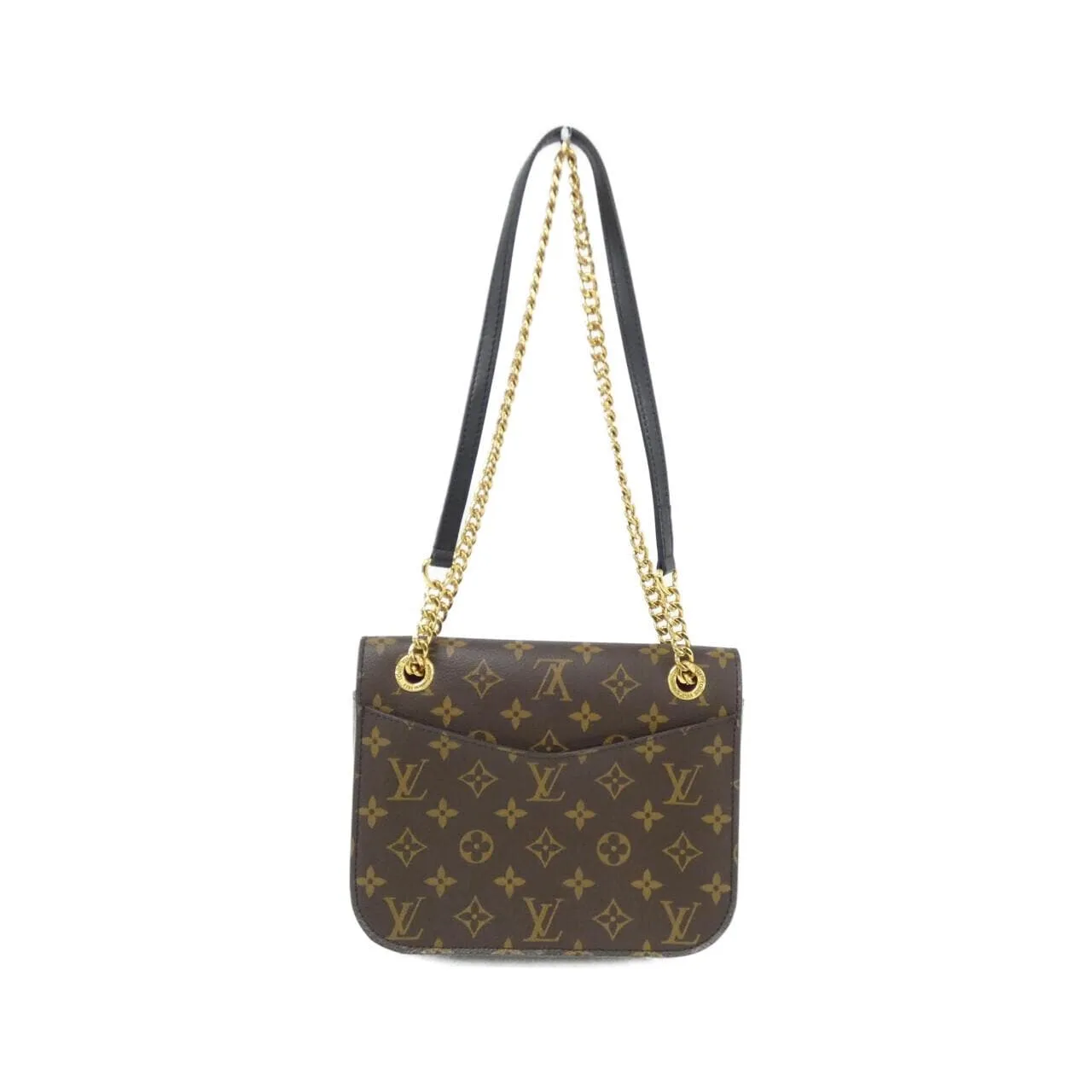 LOUIS VUITTON M45592 Shoulder Monogram 黑色 Monogram 中古品A - 縮圖 2