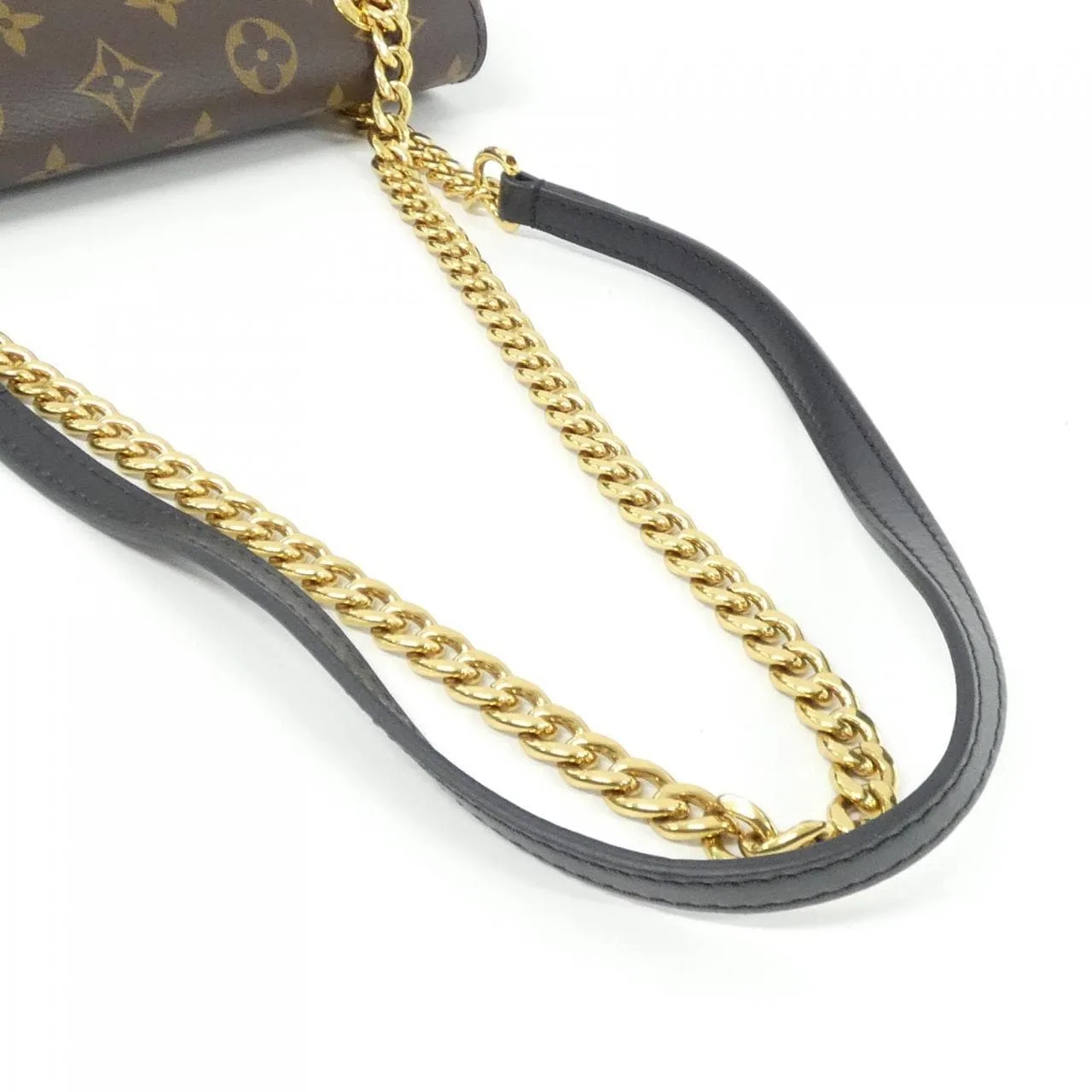 LOUIS VUITTON M45592 Shoulder Monogram 黑色 Monogram 中古品A - 縮圖 5