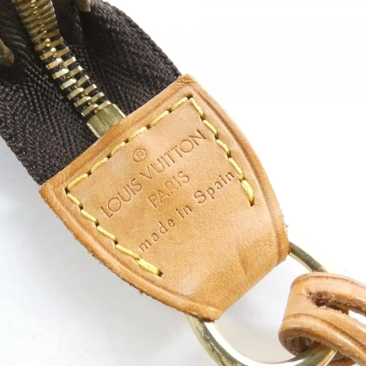 LOUIS VUITTON Pochette M51980 Pochette Monogram 黑色 Monogram 中古品B - 縮圖 4