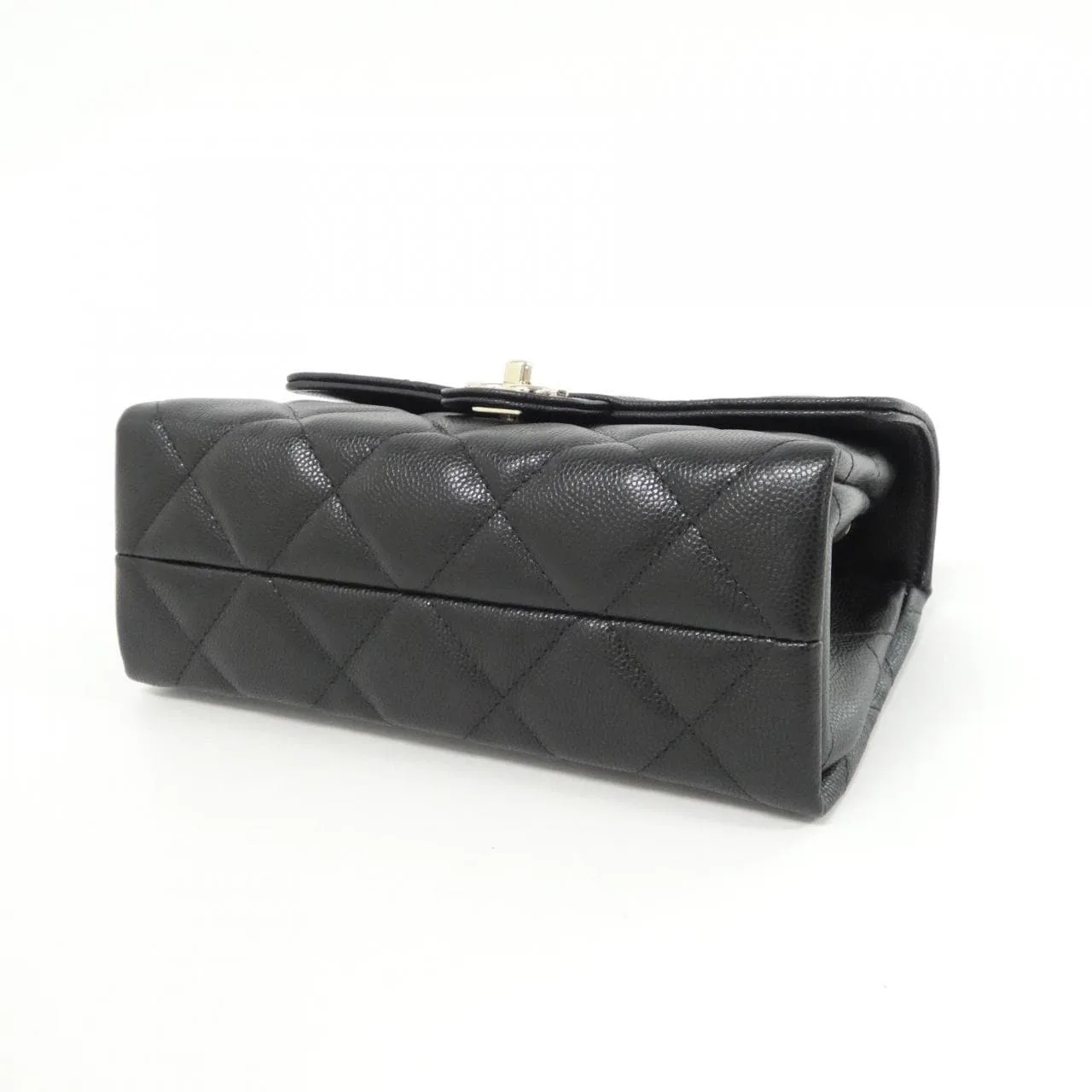 CHANEL AP4568 Handbag Grained Calfskin 黑色 荔枝紋牛皮 中古品A - 縮圖 3