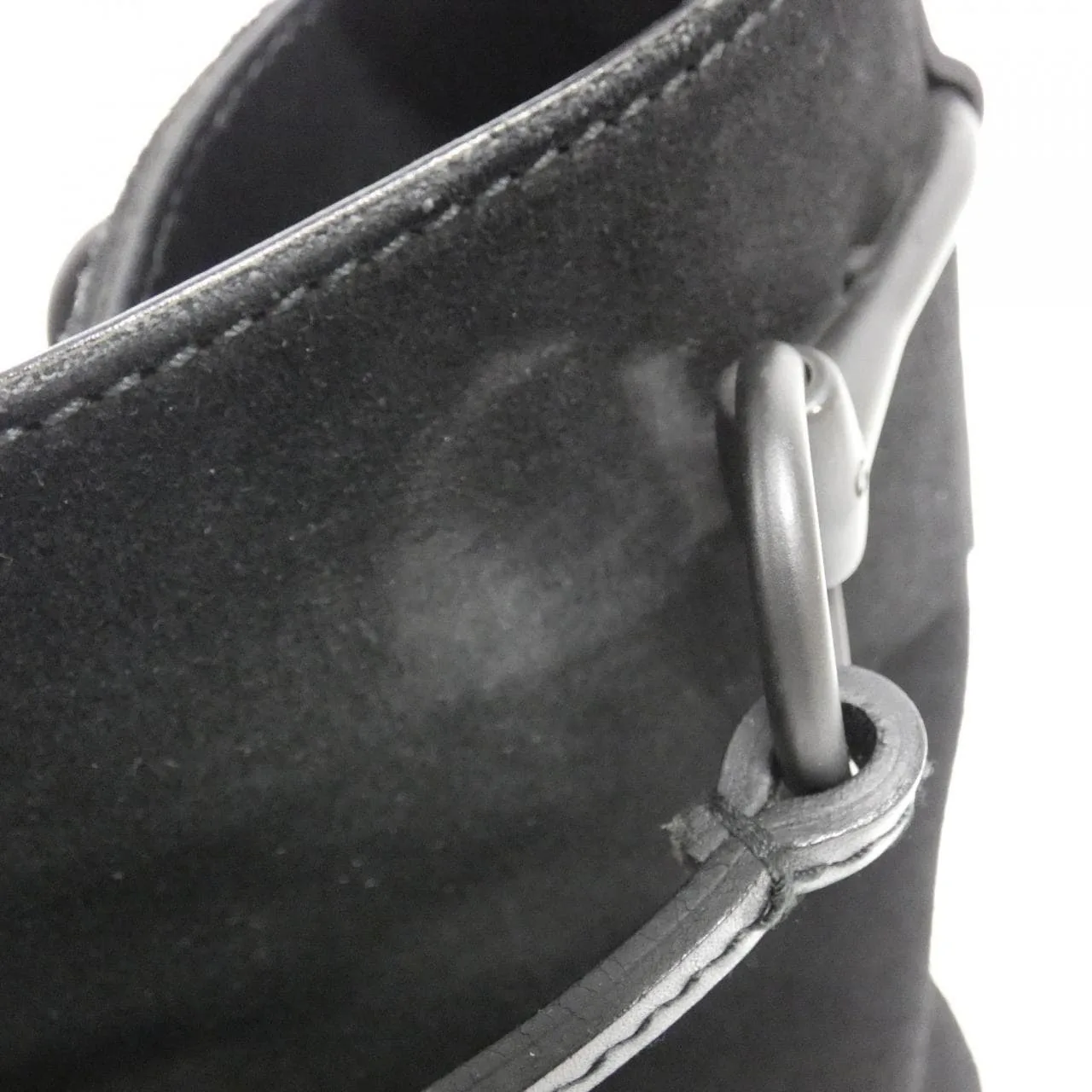 GUCCI 101975 肩背包 皮革 黑色 皮革 中古品A - 縮圖 5