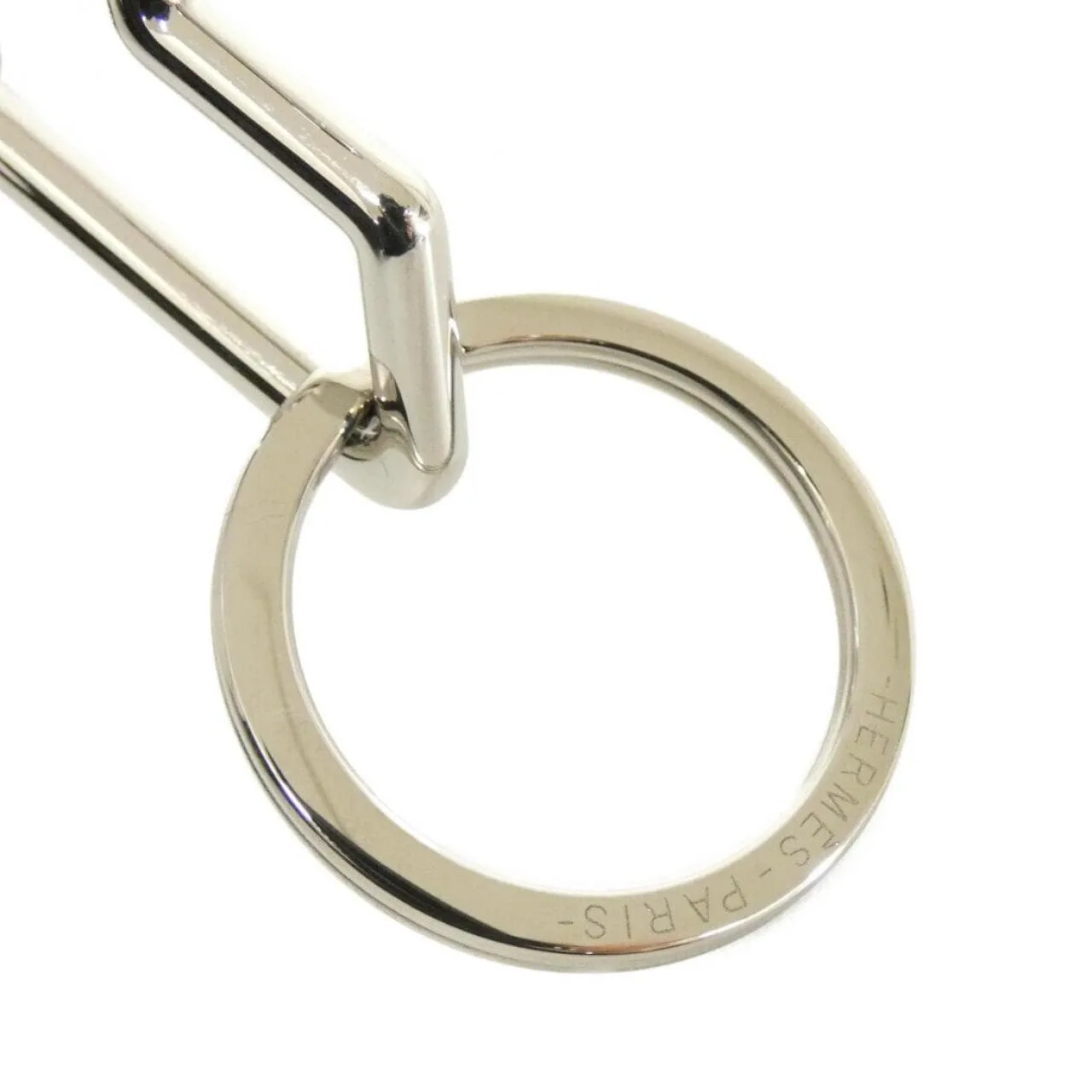 HERMES 077245FJ Key Case 銀色 中古品A - 縮圖 3