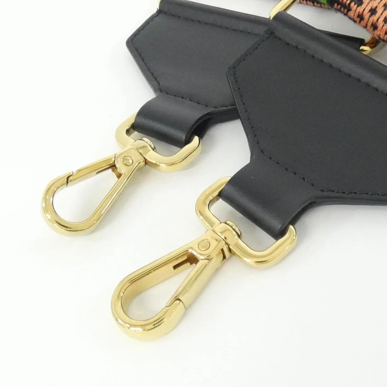 FENDI 銀包 帆布 黑色 帆布 中古品A - 縮圖 3