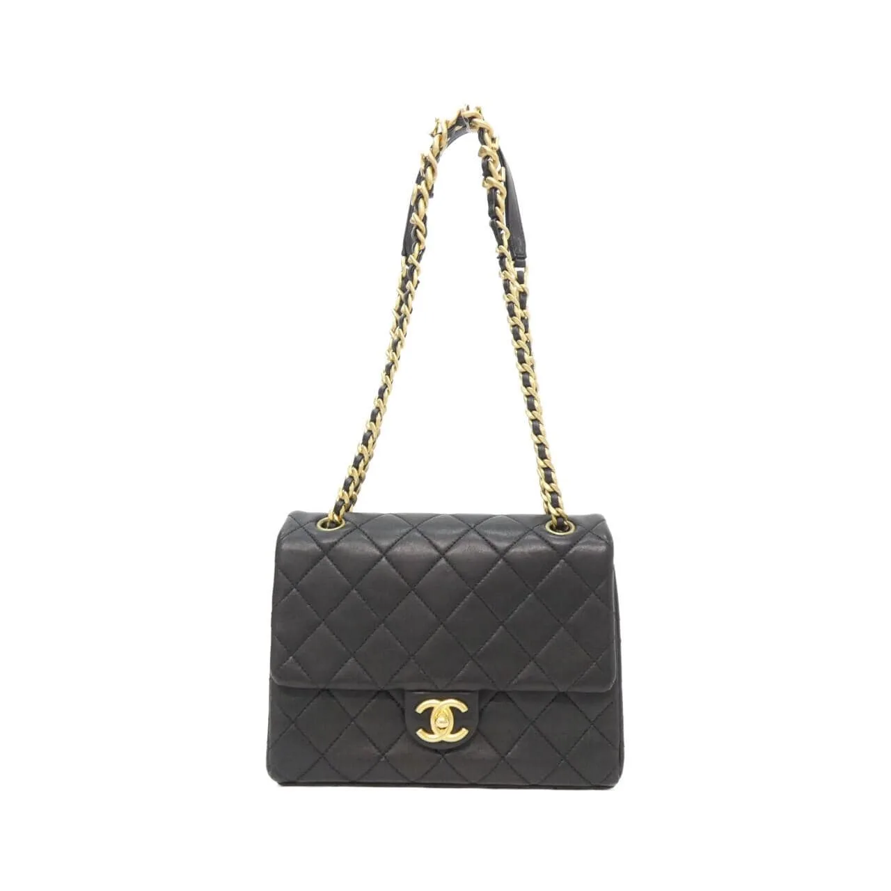 CHANEL Chanel 22 AS3885 Shoulder Lambskin Black
