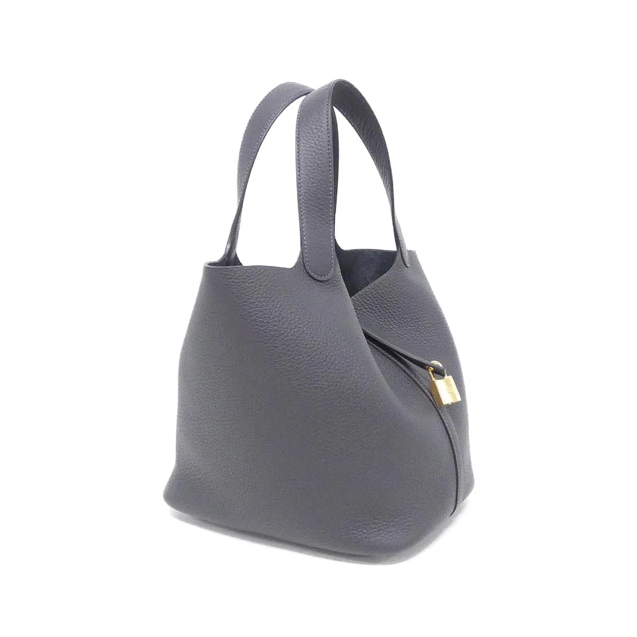 HERMES Picotin 060991CC Handbag Clemence