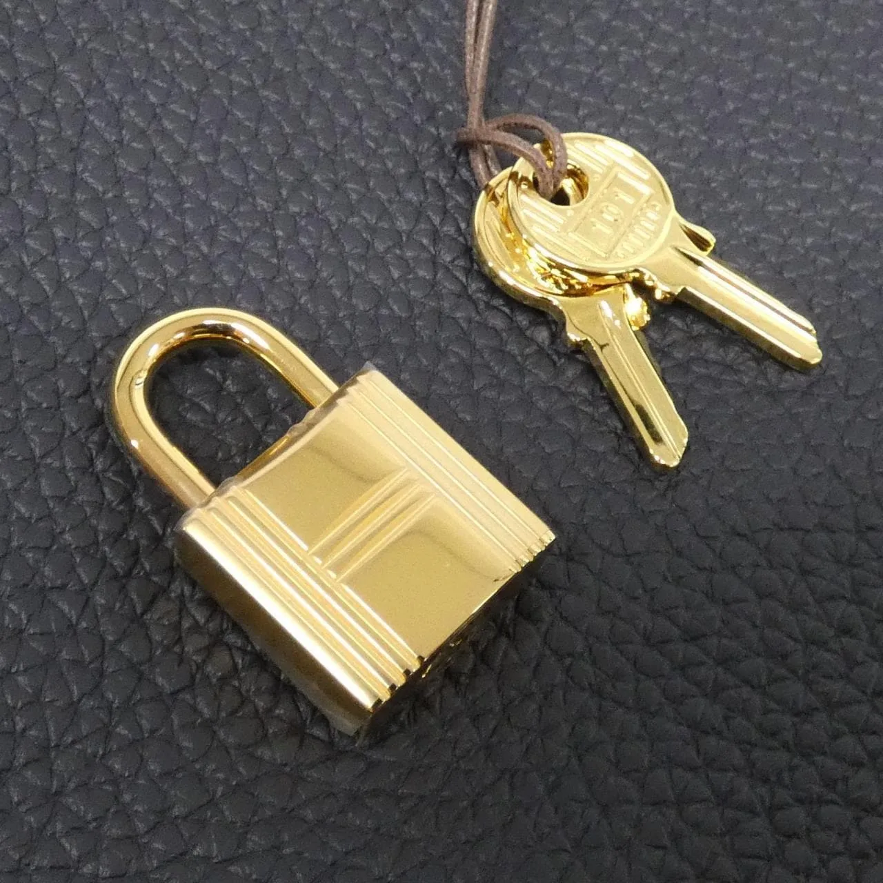 HERMES Picotin 060991CC Handbag Clemence Clemence Leather Unused - Thumbnail 3